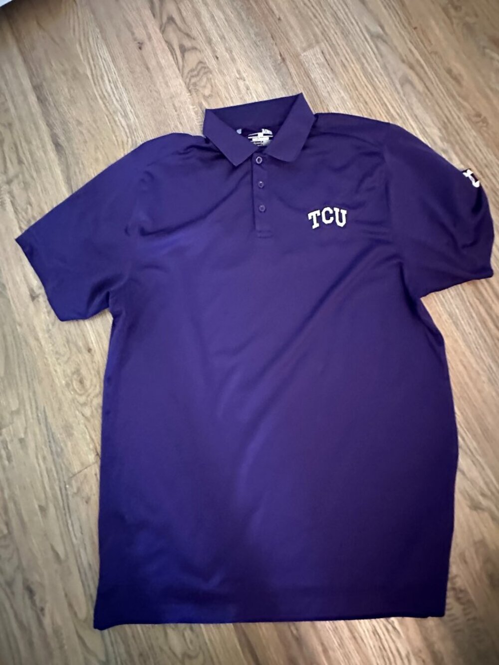 TCU Under Armour Polo Size XL
